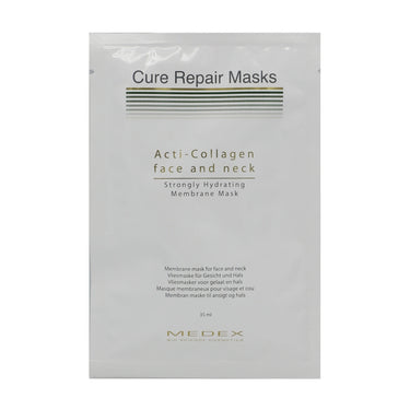 Strongly hydrating collagen mask designed to soothe and nourish the skin after treatment, making it perfect for use immediately after mesotherapy and the following day. Suitable for all skin types.