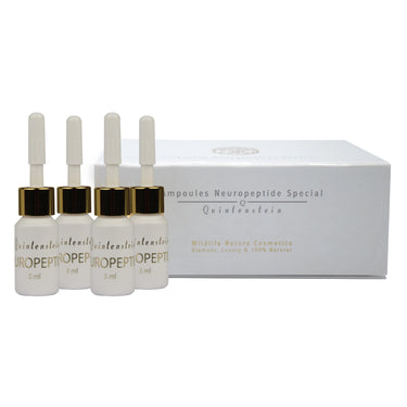 Ampoules Neuropeptide has soothing and rejuvenating impact on your skin. These ampoules are carefully formulated to nourish the delicate nerve cells, improving dryness, redness, tightness, and flaking.