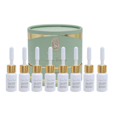 A potent concentrate featuring Tinticosyn®. It helps supply the skin with extra energy and increases the production of collagen and elastin which is beneficial for mature skin.