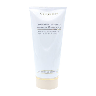Medex Hand and Body Cream helps to restore dry, cracked, and chapped hands and nails, quickly absorbing into the skin to provide 8 hours of protection.