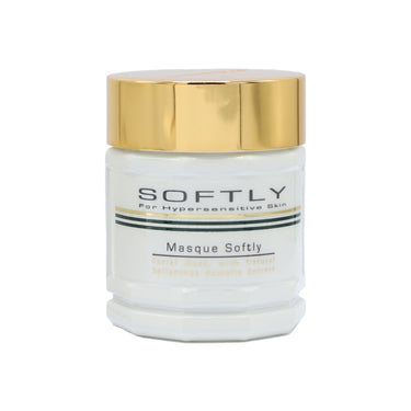 Hydrating and protecting facial mask for hypersensitive skin